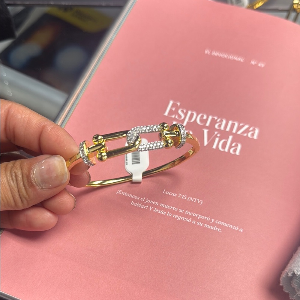 Gold and Silver Bracelet